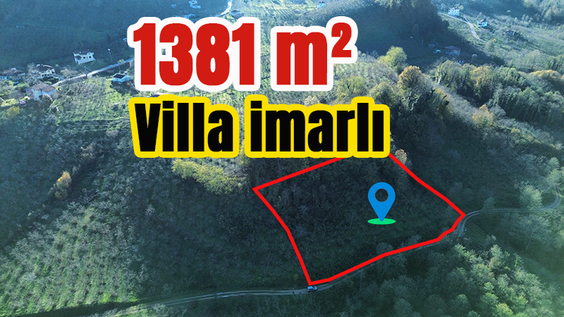 FATSA YEŞİLTEPE’DE FULL DENİZ MANZARALI VİLLA İMARLI ARSA 🌿